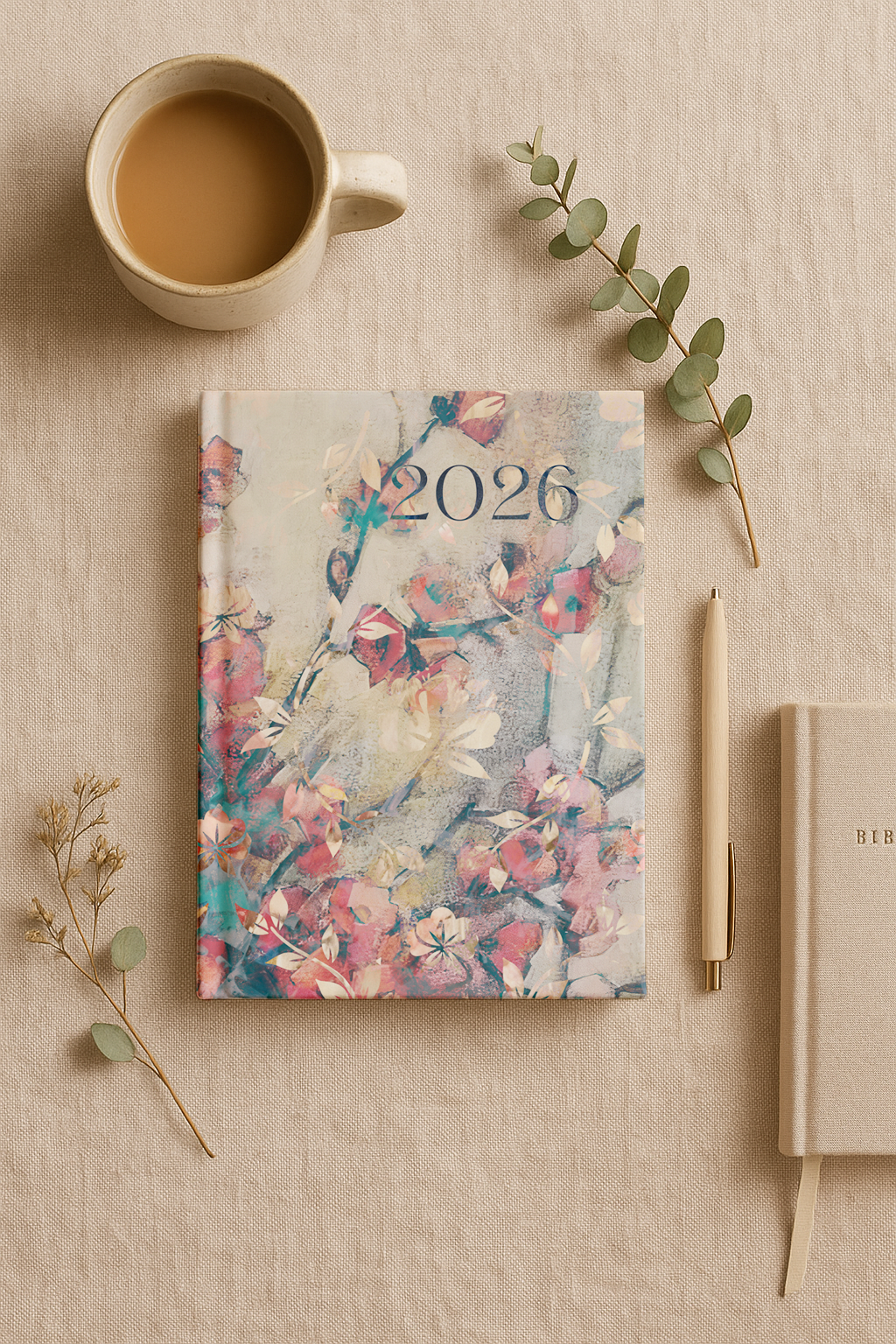 Christian Diary Journal Planner for women 2026 floral south africa