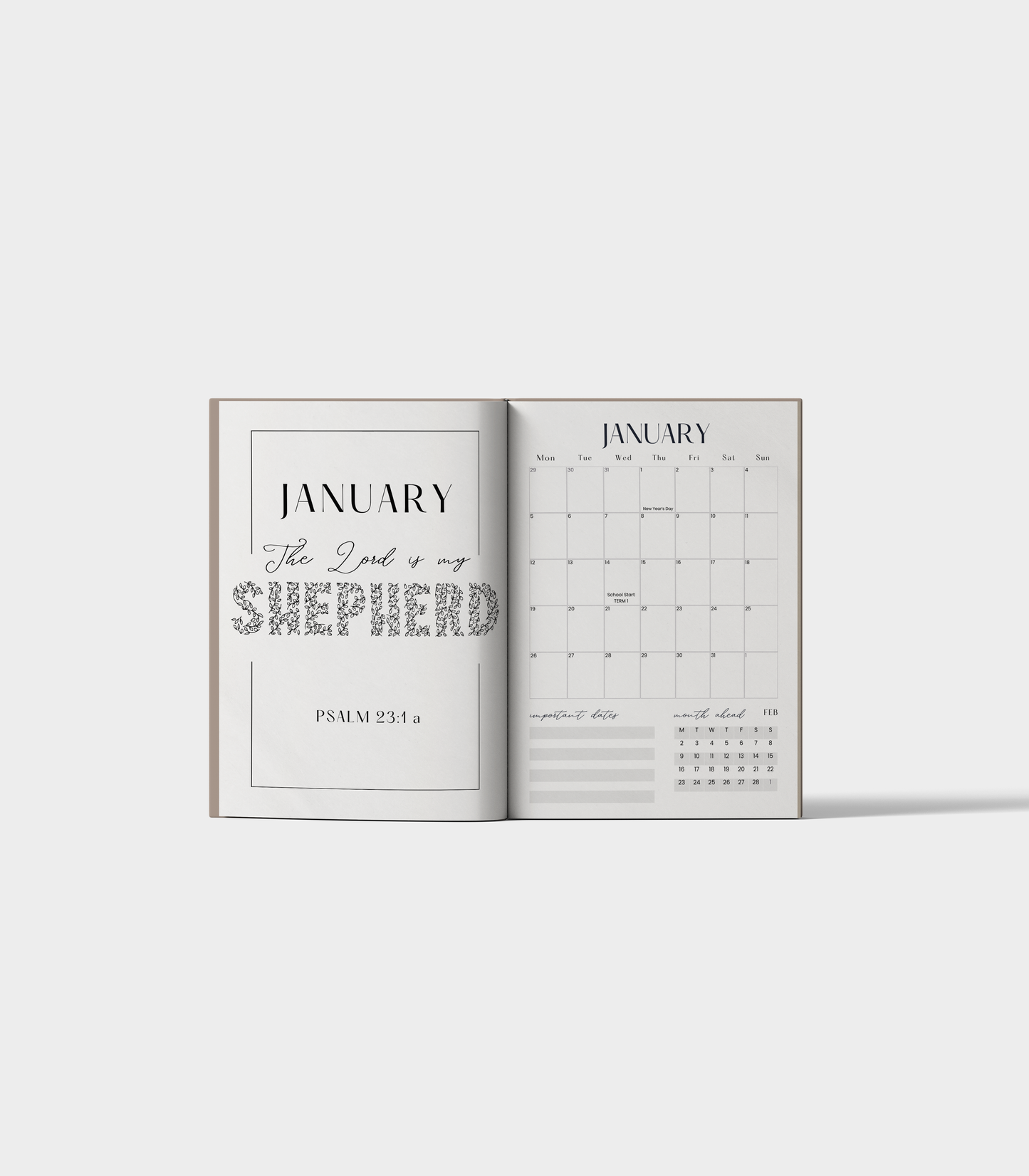 2026 Christian 3-in-1 Diary/Journal/Planner