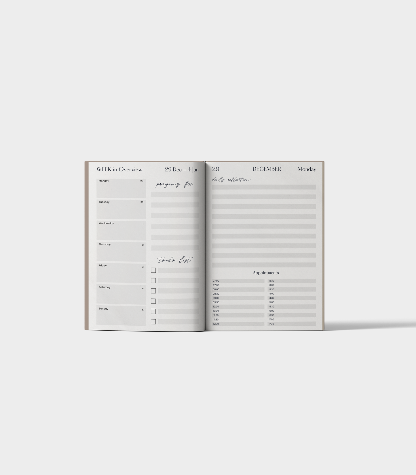 2026 Christian 3-in-1 Diary/Journal/Planner