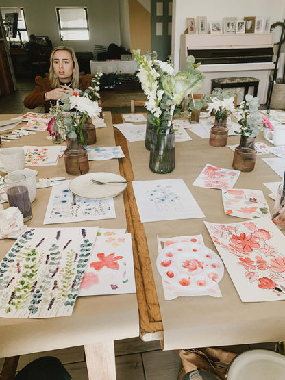 Floral Watercolour Workshop